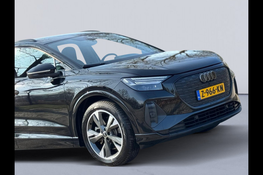 Audi Q4 e-tron 45 Advanced edition 82 kWh, achteruitrijcamera, stoelverwarming, sfeerverlichting, 1 e eigenaar, NL auto met nap