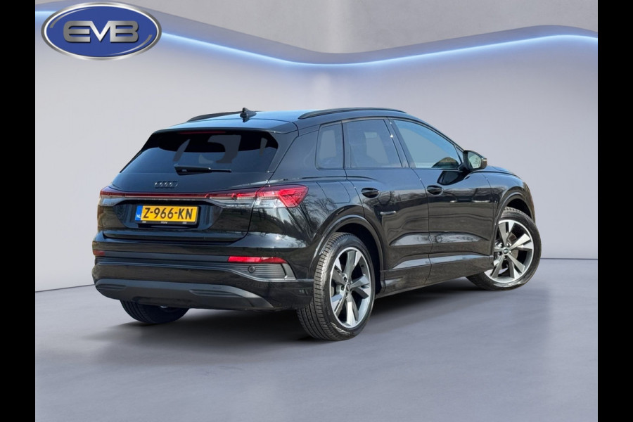 Audi Q4 e-tron 45 Advanced edition 82 kWh, achteruitrijcamera, stoelverwarming, sfeerverlichting, 1 e eigenaar, NL auto met nap