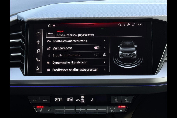 Audi Q4 e-tron 45 Advanced edition 82 kWh, achteruitrijcamera, stoelverwarming, sfeerverlichting, 1 e eigenaar, NL auto met nap