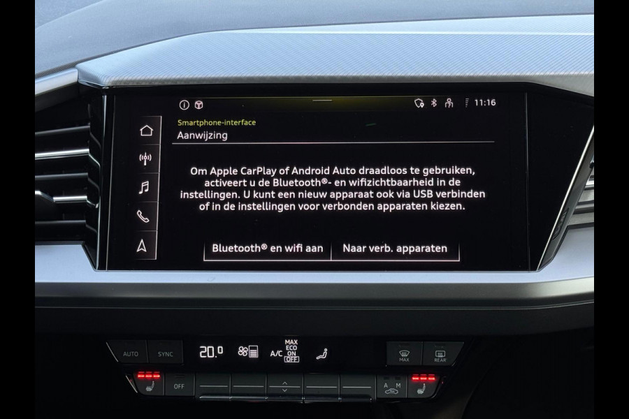 Audi Q4 e-tron 45 Advanced edition 82 kWh, achteruitrijcamera, stoelverwarming, sfeerverlichting, 1 e eigenaar, NL auto met nap