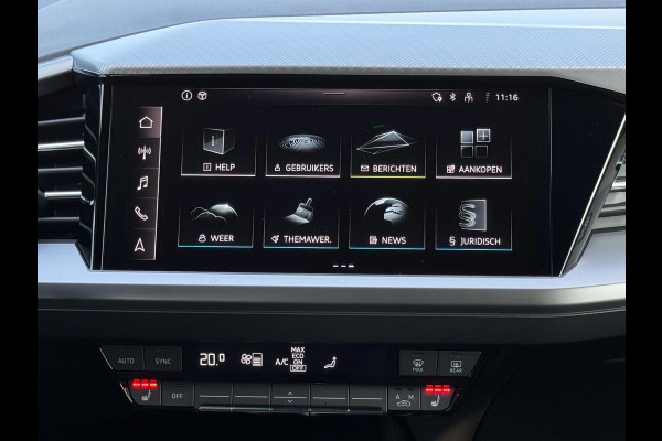 Audi Q4 e-tron 45 Advanced edition 82 kWh, achteruitrijcamera, stoelverwarming, sfeerverlichting, 1 e eigenaar, NL auto met nap