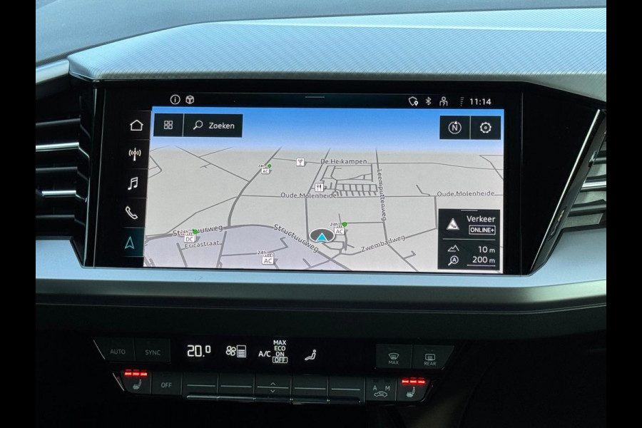 Audi Q4 e-tron 45 Advanced edition 82 kWh, achteruitrijcamera, stoelverwarming, sfeerverlichting, 1 e eigenaar, NL auto met nap