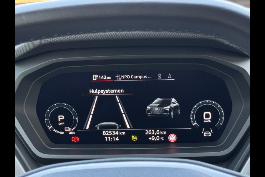 Audi Q4 e-tron 45 Advanced edition 82 kWh, achteruitrijcamera, stoelverwarming, sfeerverlichting, 1 e eigenaar, NL auto met nap