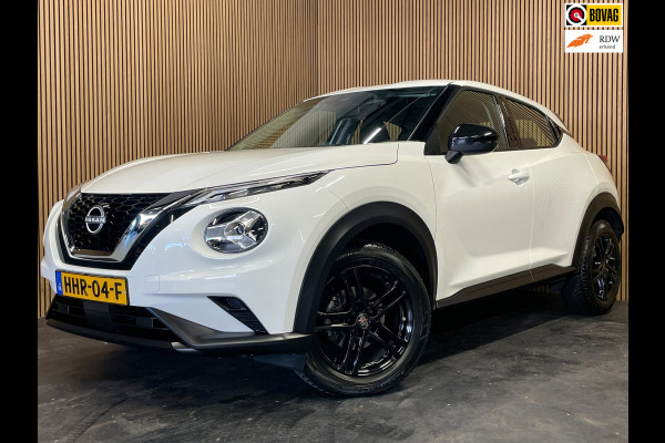 Nissan Juke 1.0 DIG-T Acenta|AUTOMAAT|BLACK/WHITE EDITION|STOELVERWARMING|APPLE CARPLAY|CAMERA|CLIMATE,CRUISE CONTROL|LANE|PDC-A|