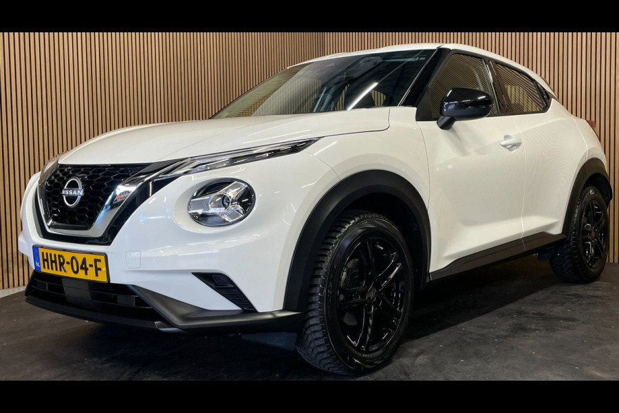 Nissan Juke 1.0 DIG-T Acenta|AUTOMAAT|BLACK/WHITE EDITION|STOELVERWARMING|APPLE CARPLAY|CAMERA|CLIMATE,CRUISE CONTROL|LANE|PDC-A|