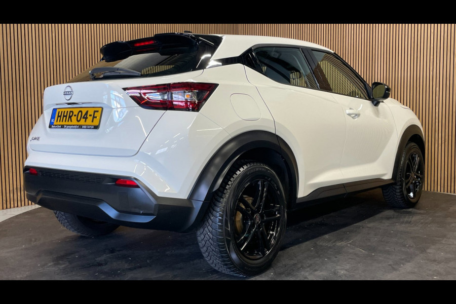 Nissan Juke 1.0 DIG-T Acenta|AUTOMAAT|BLACK/WHITE EDITION|STOELVERWARMING|APPLE CARPLAY|CAMERA|CLIMATE,CRUISE CONTROL|LANE|PDC-A|