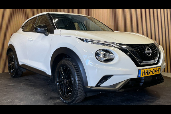 Nissan Juke 1.0 DIG-T Acenta|AUTOMAAT|BLACK/WHITE EDITION|STOELVERWARMING|APPLE CARPLAY|CAMERA|CLIMATE,CRUISE CONTROL|LANE|PDC-A|