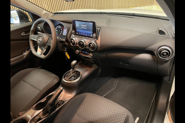 Nissan Juke 1.0 DIG-T Acenta|AUTOMAAT|BLACK/WHITE EDITION|STOELVERWARMING|APPLE CARPLAY|CAMERA|CLIMATE,CRUISE CONTROL|LANE|PDC-A|