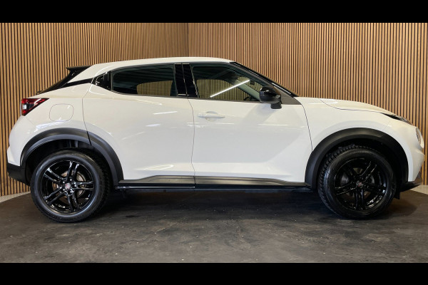 Nissan Juke 1.0 DIG-T Acenta|AUTOMAAT|BLACK/WHITE EDITION|STOELVERWARMING|APPLE CARPLAY|CAMERA|CLIMATE,CRUISE CONTROL|LANE|PDC-A|