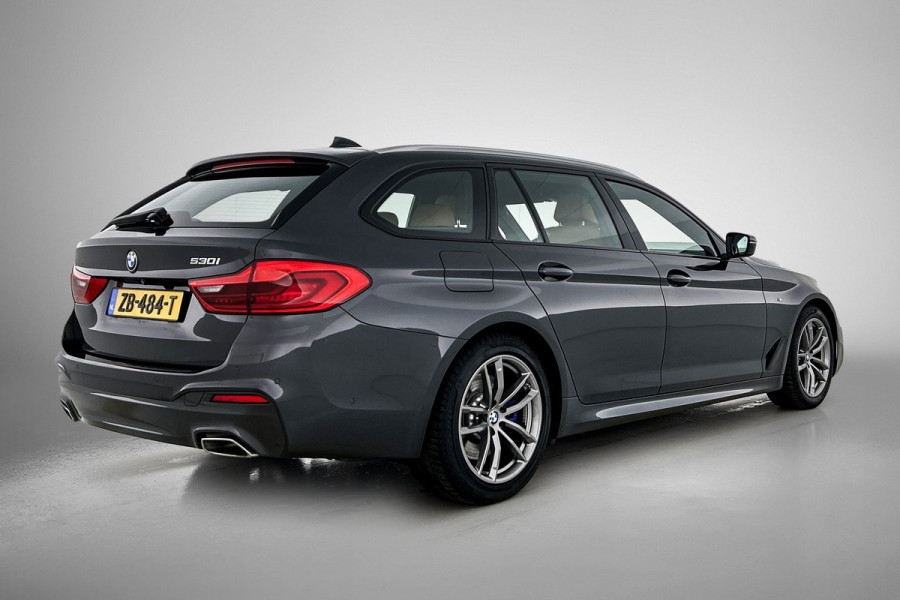 BMW 5 Serie Touring 530i M-SPORT High Executive Edition(NL-auto, Dealer OnderH, Navi Pro, Comfort Zetels, StoelV, Camera, ETc)