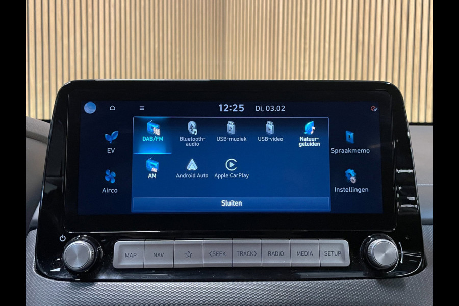Hyundai Kona EV Fashion Design 39 kWh|100% SOH|ANDROID/CARPLAY|CAMERA|STOEL+STUURVERW|NAVI|LANE-ASSIS|CLIMATE+CRUISE|1eEIG|IN.BTW|