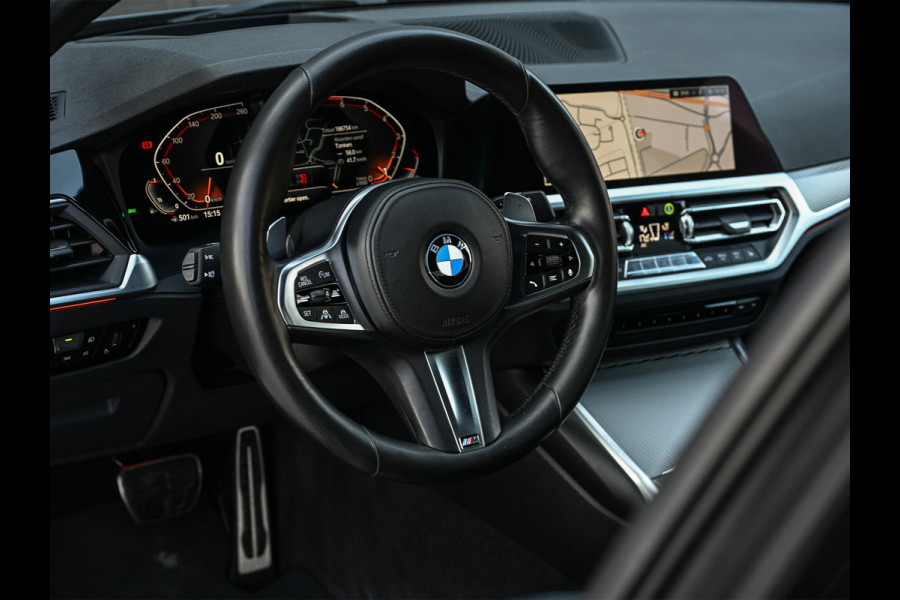 BMW 3-serie 330i High Executive 259pk M-Sport | M Sportbrake | M Suspension | Comfort Access | Schuif -/- Dak | Memory Seats | Ambiance Light | Laser Light | 360 Camera | Head-Up | Harman/Kardon |