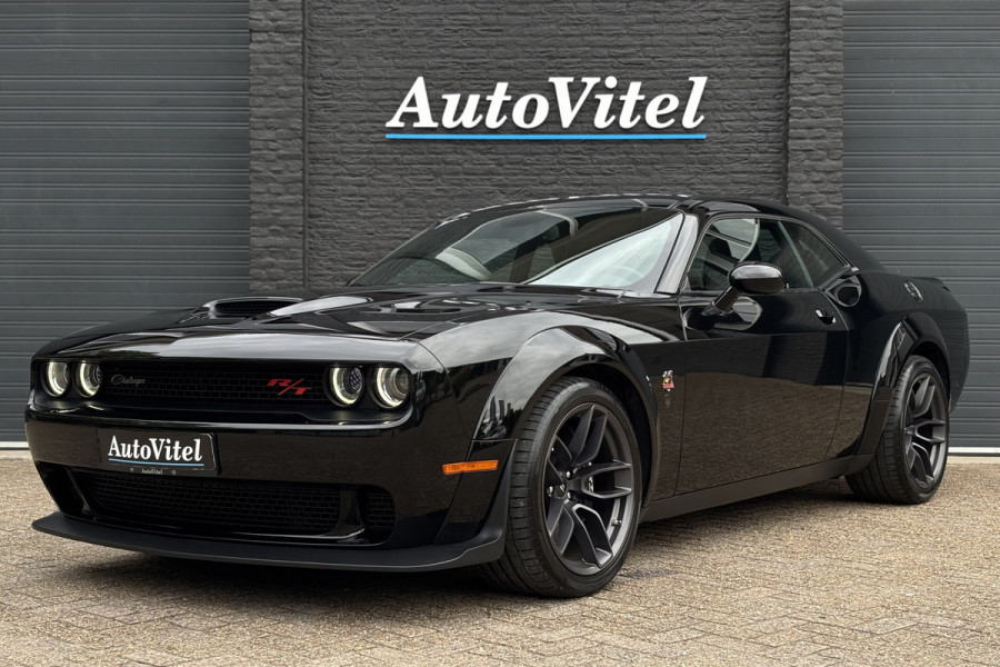 Dodge Challenger 6.4 R/T 492pk Scat Pack Shaker Widebody | Nieuwstaat | German Delivery | Prins LPG | 492pk |