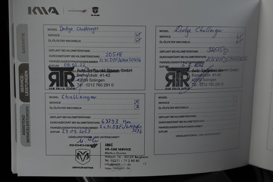 Dodge Challenger 6.4 R/T 492pk Scat Pack Shaker Widebody | Nieuwstaat | German Delivery | Prins LPG | 492pk |