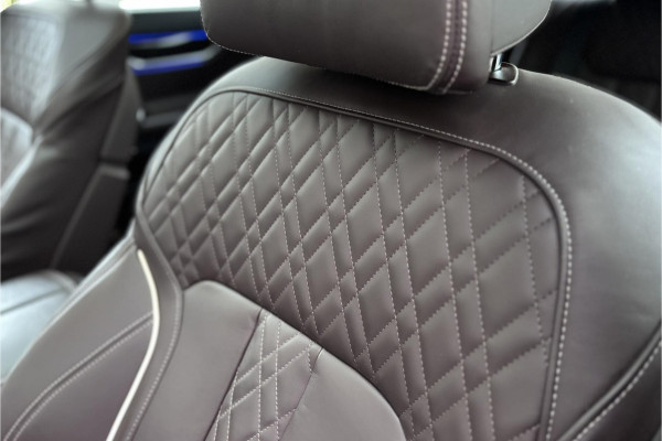 BMW 7 Serie 745e High Executive | Schuif-Kanteldak | 4-WS | Comfortleder | Soft-Close | Head-Up | Alcantara hemel