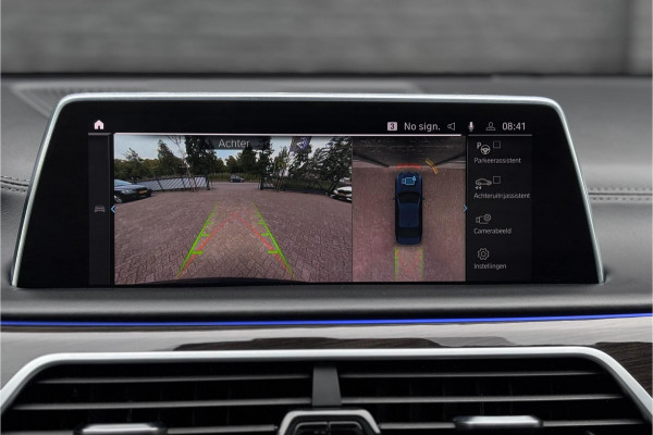 BMW 7 Serie 745e High Executive | Schuif-Kanteldak | 4-WS | Comfortleder | Soft-Close | Head-Up | Alcantara hemel