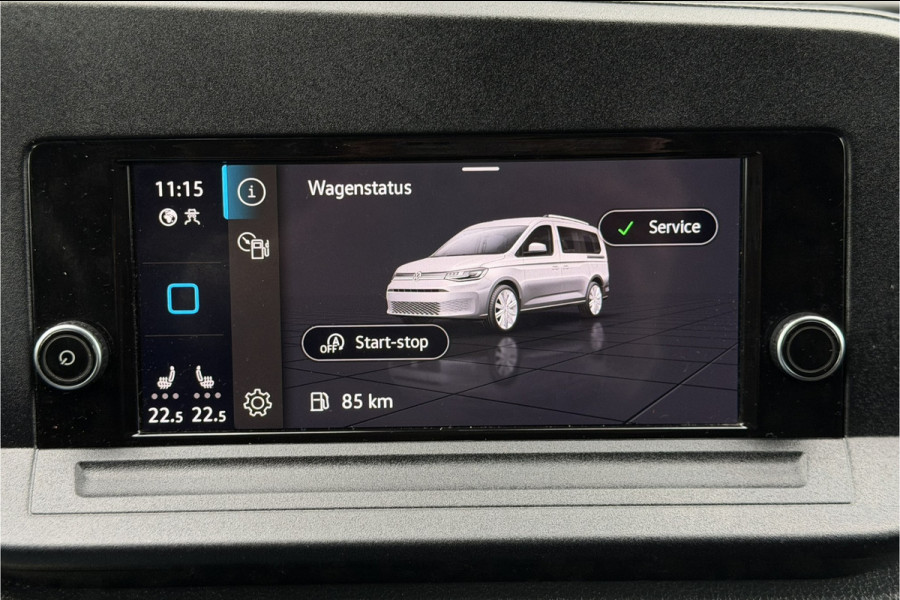Volkswagen Caddy Cargo Maxi 2.0 TDI DSG-7 122pk | 2x Schuifdeur | Stoelverwarming | Carplay | Clima | PDC A