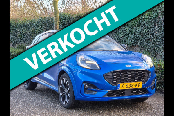 Ford Puma 1.0 EcoBoost Hybrid ST-Line X Android Adaptive Cruise Line Assist Dode hoek Full optie zwart dak LED NAP Camera Trekhaak