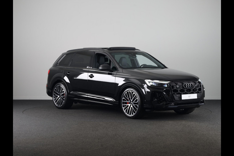 Audi Q7 Pro Line S 55 TFSI e 394 pk | Bang & Olufsen Premium 3D | Glazen panoramadak | Vierwielbesturing | Stoelventilatie/massage |