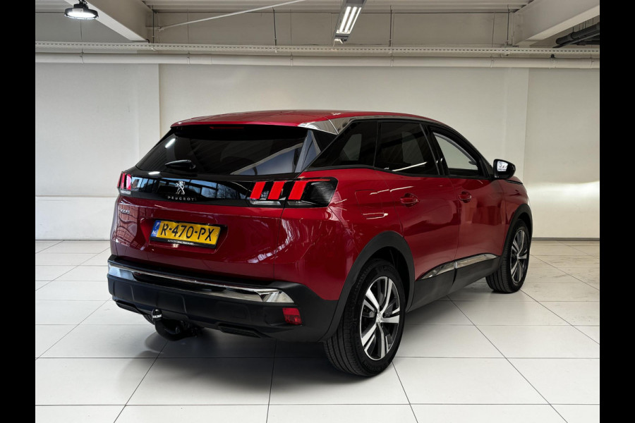 Peugeot 3008 1.2 PureTech Allure Pack Business Automaat | 360 Camera | Afneembare trekhaak | Stoelverwarming | Elektrische achterklep | Navigatie | Adaptieve cruise control