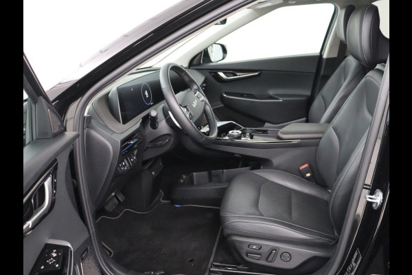Kia Ev6 Plus Advanced 77.4 kWh | SOH 100% | Panoramadak | Trekhaak | Stoelventilatie | Leder | Meridian Surround | Warmtepomp | Achterbankverwarming | Adaptive cruise | Vehicle-to-load | Carplay | Camera