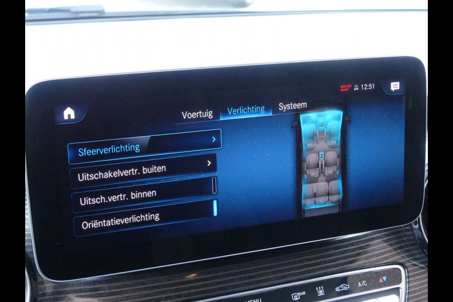 Mercedes-Benz V-Klasse 300d Extra Lang Dubbel Cabine Trekhaak/Sfeerverlichting