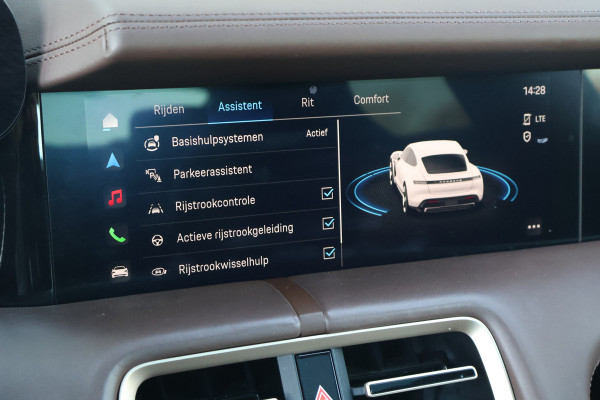 Porsche Taycan Turbo 93 kWh | PASSENGER DISPLAY | ADAPTIVE CRUISE | STOELVERWAMING & VERKOELING | 360 CAMERA | BOSE AUDIO |