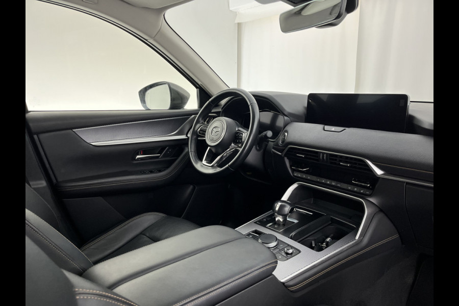 Mazda CX-60 2.5 e-SkyActiv PHEV Exclusive-Line AWD (Plug-In / 3-Fase) (INCL-BTW) *LEATHER | FULL-LED | BLINDSPOT | HEATED/COOLD-COMFORTSEATS | DIGI-COCKPIT | KEYLESS | DAB | NAVI-FULLMAP | CAMERA | TOWBAR | CARPLAY | SHIFTPADDLES | MEMORY-PACK | HEAD-UP | ...