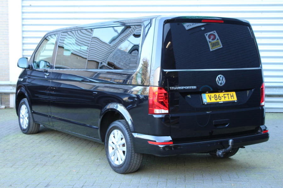 Volkswagen Transporter 2.0 TDI 150pk DSG7 L2H1 Dubbel Cabine Comfortline NL-Auto NAP Airco Cruise Navi Camera 17"LMV Voorruitverwarming Trekhaak 2500kg