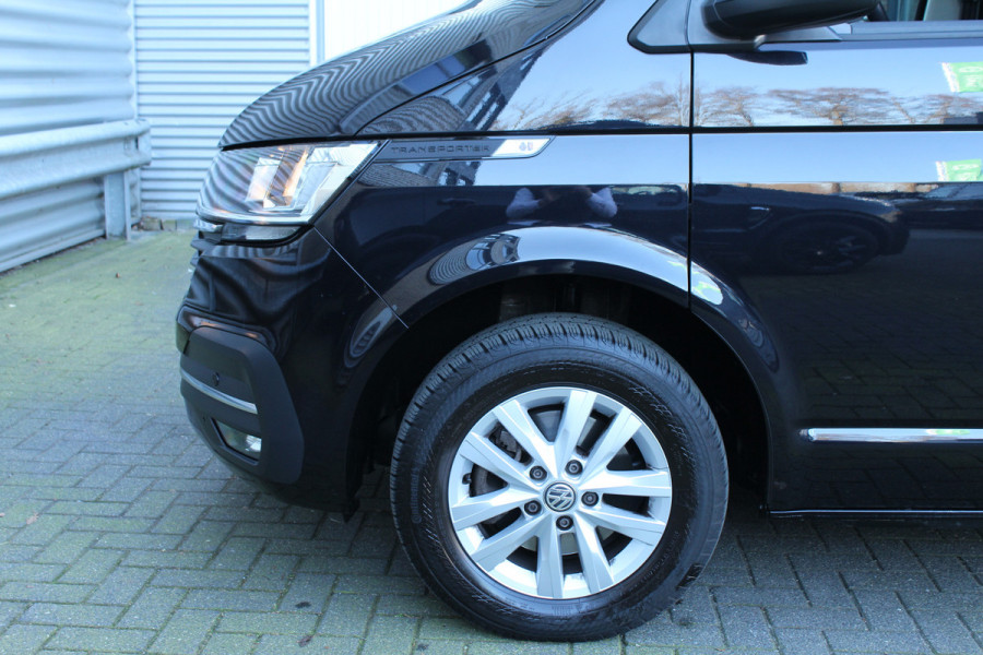 Volkswagen Transporter 2.0 TDI 150pk DSG7 L2H1 Dubbel Cabine Comfortline NL-Auto NAP Airco Cruise Navi Camera 17"LMV Voorruitverwarming Trekhaak 2500kg