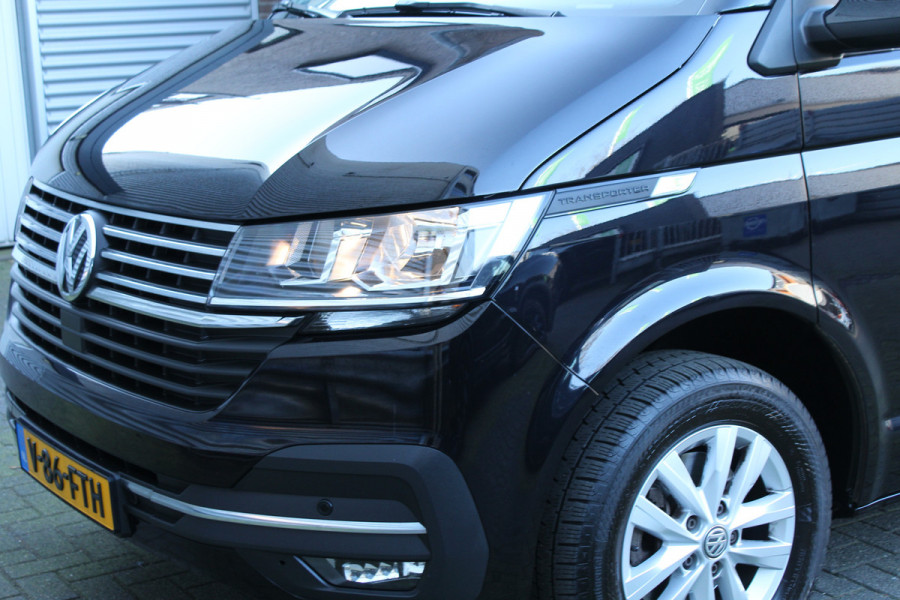 Volkswagen Transporter 2.0 TDI 150pk DSG7 L2H1 Dubbel Cabine Comfortline NL-Auto NAP Airco Cruise Navi Camera 17"LMV Voorruitverwarming Trekhaak 2500kg