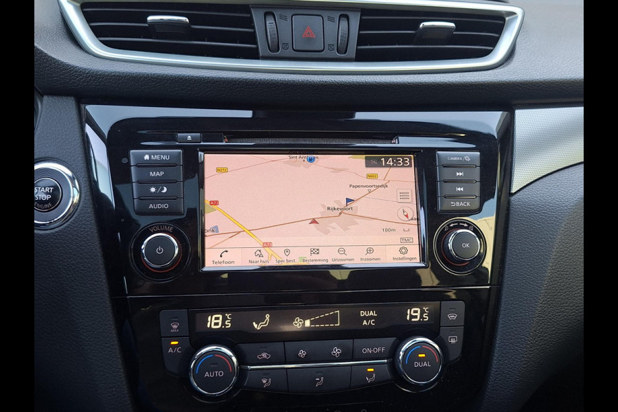 Nissan QASHQAI 1.3 DIG-T Tekna DCT Automaat | Panodak | Trekhaak | LED | 360Cam | Climate | Navi  | All Season banden |