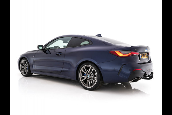 BMW 4 Serie Coupé M440i xDrive High Executive Aut. *PANO | LEATHER | HARMAN/KARDON | HEAD-UP | LASER-LED | ADAPTIVE-CRUISE | TOPVIEW | MEMORY-PACK | KEYLESS | HEATED-SPORTSEATS | DAB+ | DIGI-COCKPIT | SHIFTPADDLES | TOWBAR | 19''ALU*