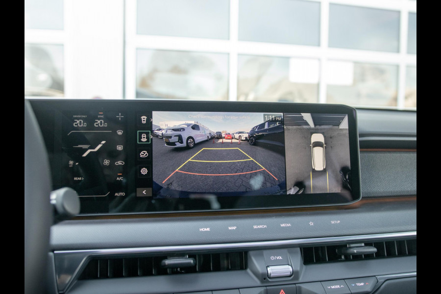 Kia EV9 GT-Line AWD 99.8 kWh | Levering uit voorraad | 7-Pers. | 21" | Head-Up | Stoel-/Stuurverwarming | Premium Audio | Schuif-/kanteldak | Adapt. Cruise | Navi