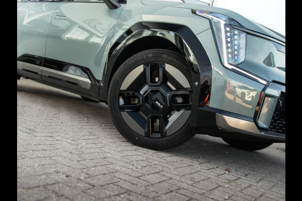 Kia EV9 GT-Line AWD 99.8 kWh | Levering uit voorraad | 7-Pers. | 21" | Head-Up | Stoel-/Stuurverwarming | Premium Audio | Schuif-/kanteldak | Adapt. Cruise | Navi