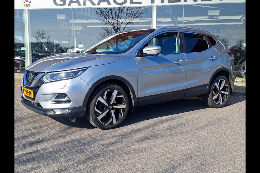 Nissan QASHQAI 1.3 DIG-T Tekna DCT Automaat | Panodak | Trekhaak | LED | 360Cam | Climate | Navi  | All Season banden |