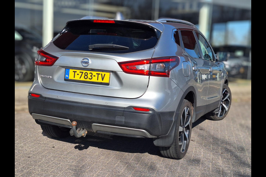 Nissan QASHQAI 1.3 DIG-T Tekna DCT Automaat | Panodak | Trekhaak | LED | 360Cam | Climate | Navi  | All Season banden |