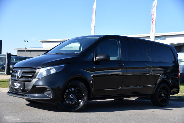 Mercedes-Benz Vito 116 CDI L2 Black Edition FACE LIFT, Camera, Cruise, Carplay, Leder, Automaat, 164pk, Trekhaak, Multimedia, Uniek!