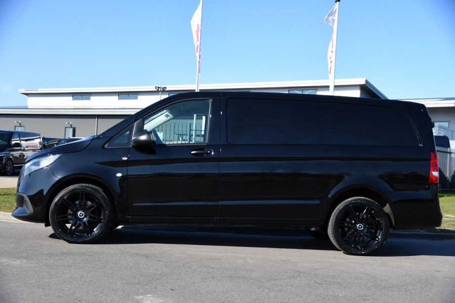 Mercedes-Benz Vito 116 CDI L2 Black Edition FACE LIFT, Camera, Cruise, Carplay, Leder, Automaat, 164pk, Trekhaak, Multimedia, Uniek!