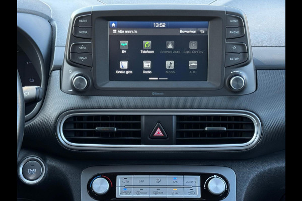 Hyundai Kona EV Comfort 64 kWh, achteruitrijcamera, SOH 100 % adaptief cruise, led verlichting, digitaal cockpit, NL auto met nap
