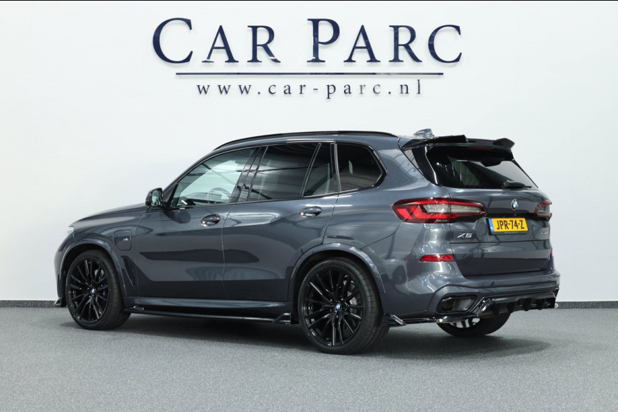 BMW X5 XDrive45e M-sport MAXTON/LASER/VIRTUAL/SFEER/LUCHT/PANO/LEER+S.VERWARMING+MEMORY/22" LMV/360 CAM/ACC/ECC/12 MND GARANTIE!