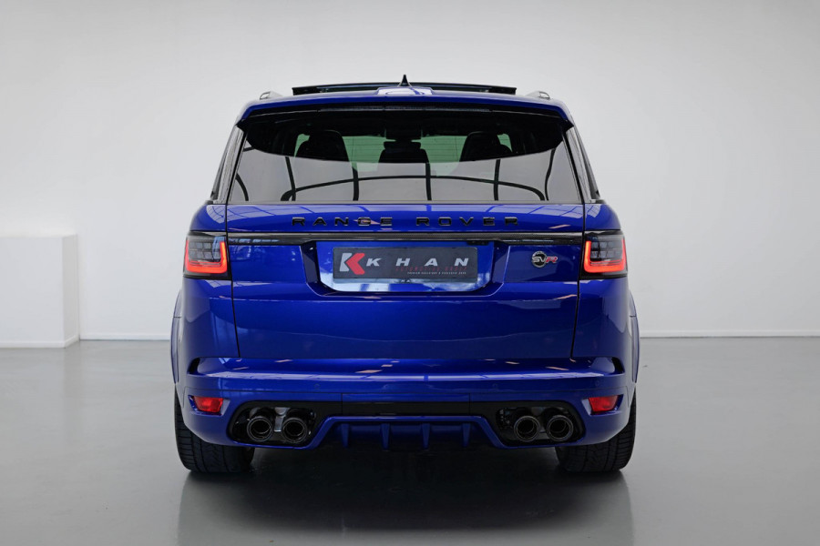 Land Rover Range Rover Sport 5.0 V8 SC SVR |Pano|Carbon|QuickSilver|HUD|360|22 Inch|