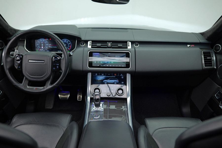 Land Rover Range Rover Sport 5.0 V8 SC SVR |Pano|Carbon|QuickSilver|HUD|360|22 Inch|