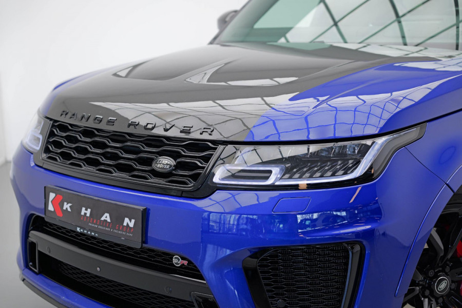 Land Rover Range Rover Sport 5.0 V8 SC SVR |Pano|Carbon|QuickSilver|HUD|360|22 Inch|