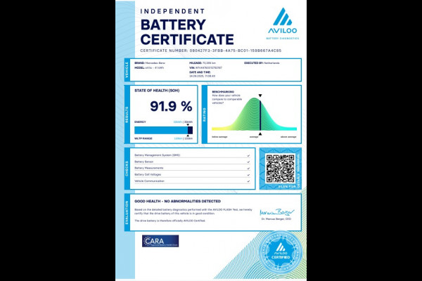 Mercedes-Benz eVito Lang 41 kWh Airco/Camera SOH 91,9% 11-2020