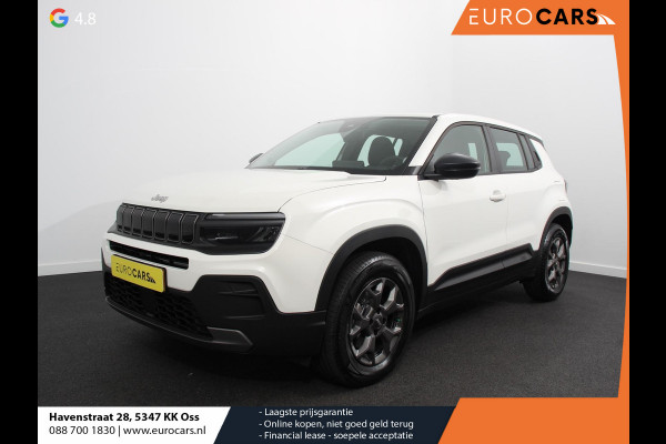 Jeep Avenger Longitude 54 kWh Automaat | Navigatie | Apple Carplay/ Android Auto | Parkeersensor achter | Cruise Control | Stoelverwarming | Full LED | Virtual Cockpit | Climate Control