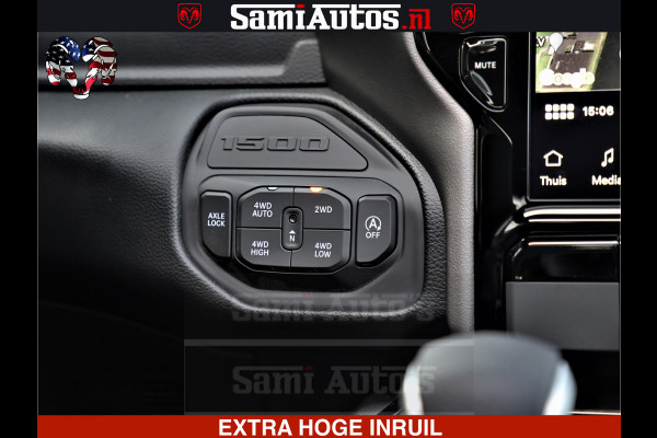Dodge Ram 1500 GT HULK PACK Crew Cab Sport 1500 GT EDITION | 5.7 V8 HEMI 4x4 | VIRTUAL COCKPIT | HEAD-UP | ADAPTIVE CRUISE | 360 CAMERA |  Comfortabele Dubbele Cabine met Royale 5 Zitplaatsen | BPM vrij