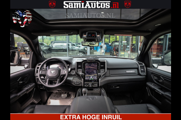 Dodge Ram 1500 GT HULK PACK Crew Cab Sport 1500 GT EDITION | 5.7 V8 HEMI 4x4 | VIRTUAL COCKPIT | HEAD-UP | ADAPTIVE CRUISE | 360 CAMERA |  Comfortabele Dubbele Cabine met Royale 5 Zitplaatsen | BPM vrij