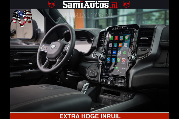 Dodge Ram 1500 GT HULK PACK Crew Cab Sport 1500 GT EDITION | 5.7 V8 HEMI 4x4 | VIRTUAL COCKPIT | HEAD-UP | ADAPTIVE CRUISE | 360 CAMERA |  Comfortabele Dubbele Cabine met Royale 5 Zitplaatsen | BPM vrij