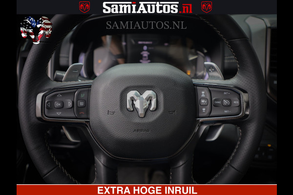 Dodge Ram 1500 GT HULK PACK Crew Cab Sport 1500 GT EDITION | 5.7 V8 HEMI 4x4 | VIRTUAL COCKPIT | HEAD-UP | ADAPTIVE CRUISE | 360 CAMERA |  Comfortabele Dubbele Cabine met Royale 5 Zitplaatsen | BPM vrij
